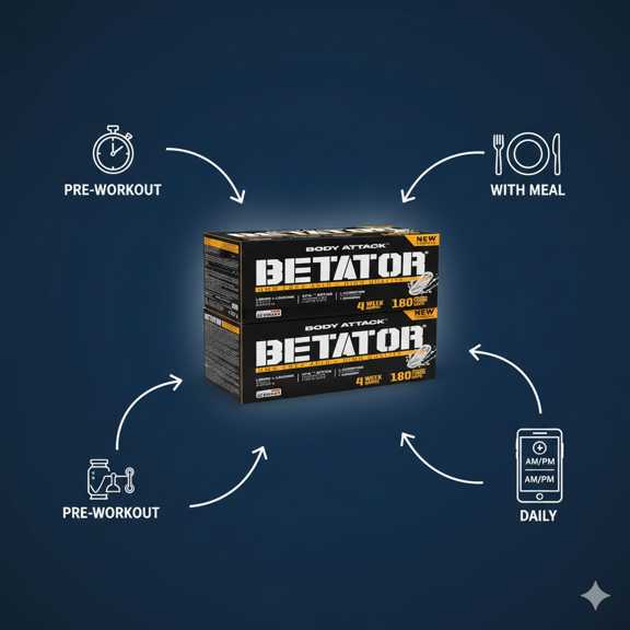 Betator قبل تمرین