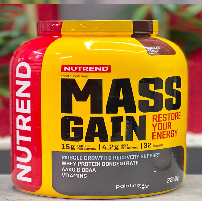 مس گین ناترند ۲۲۵۰ گرمی Nutrend Mass Gain