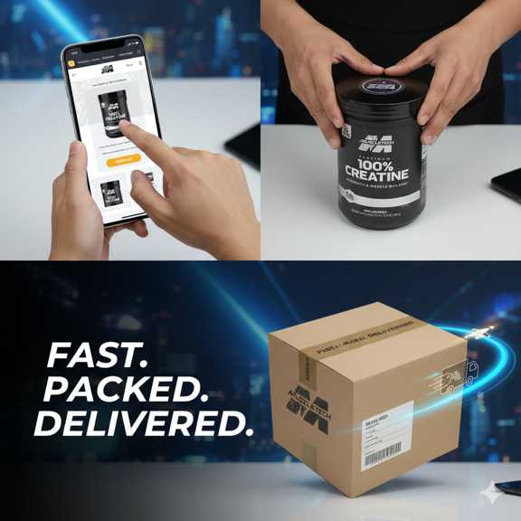 ارسال فوری کراتین ماسل تک از خانه ورزش ایران