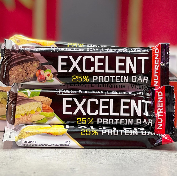  پروتئین بار اکسلنت ناترند 85 گرمی Nutrend Excelent Protein Bar 