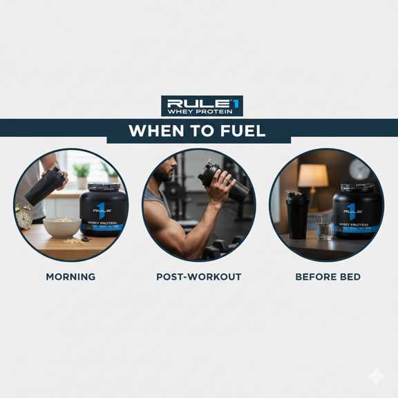 بهترین زمان مصرف پروتئین وی برای رشد عضله