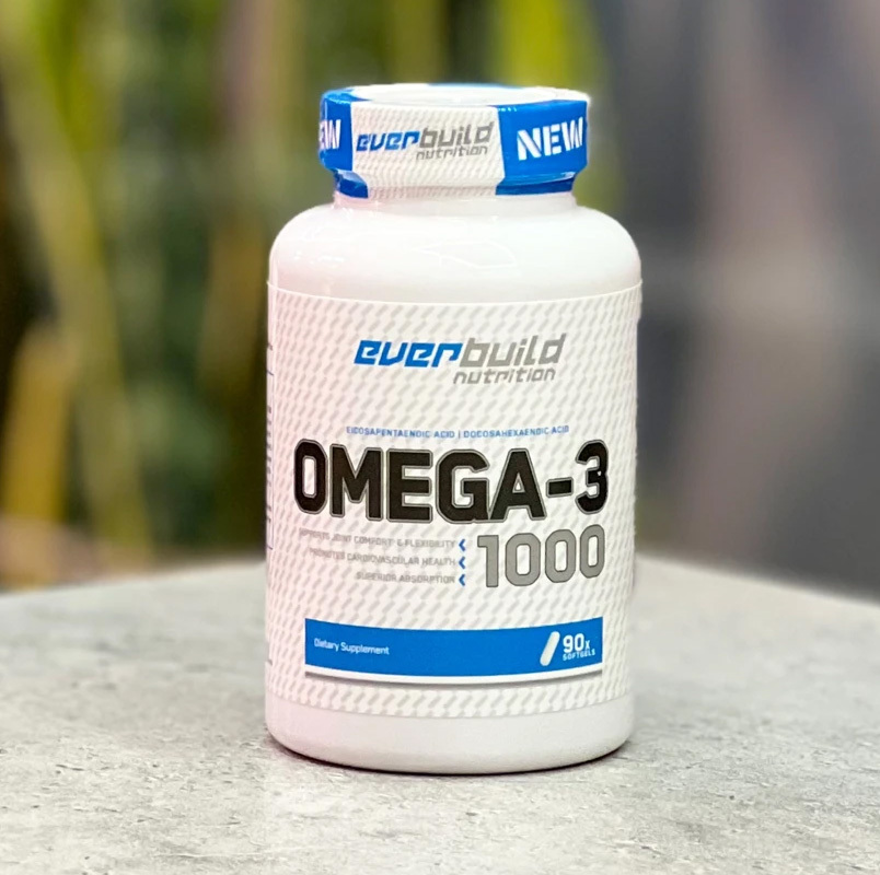 امگا 3 اوربیلد 90 سافت ژل EVERBUILD OMEGA-3 softgels 