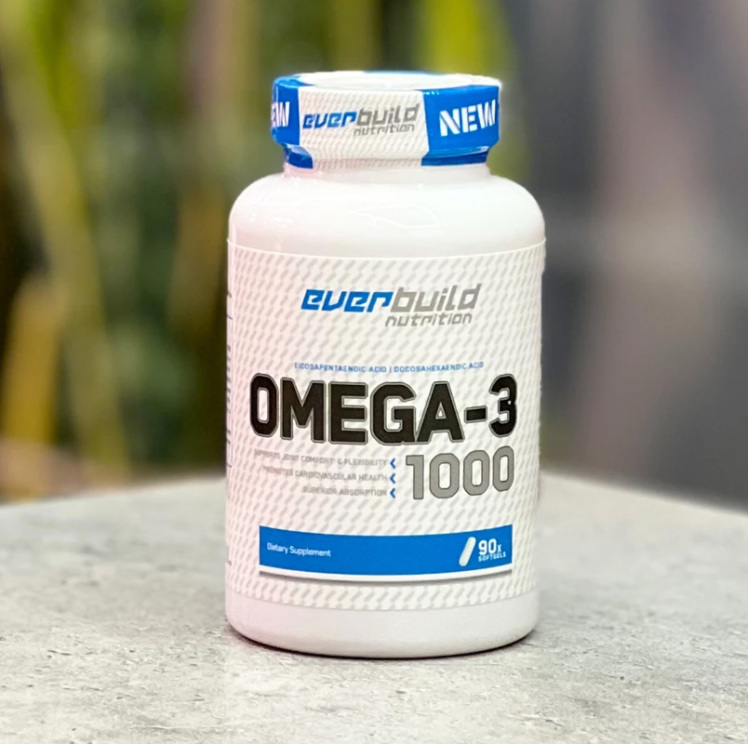 امگا 3 اوربیلد 90 سافت ژل EVERBUILD OMEGA-3 softgels