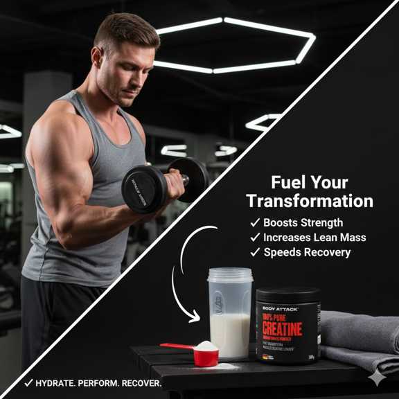 ویژگیهای برجسته Body Attack Creatine