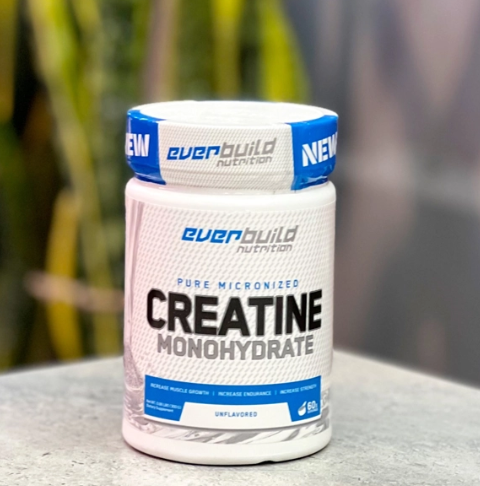 کراتین منوهیدرات خالص اوربیلد 300 گرمی EverBuild Creatine Monohydrate