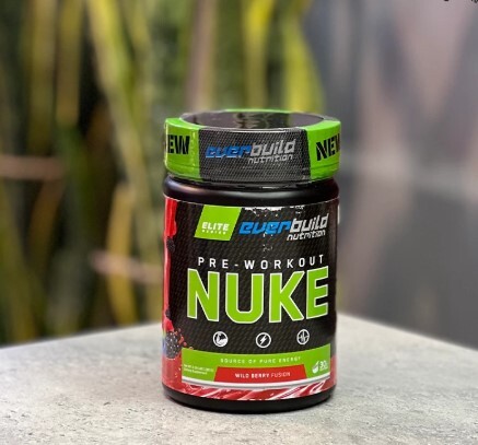 نیوک (پمپ قبل از تمرین) اوربیلد 180 گرمی EverBuild Pre-Workout Nuke