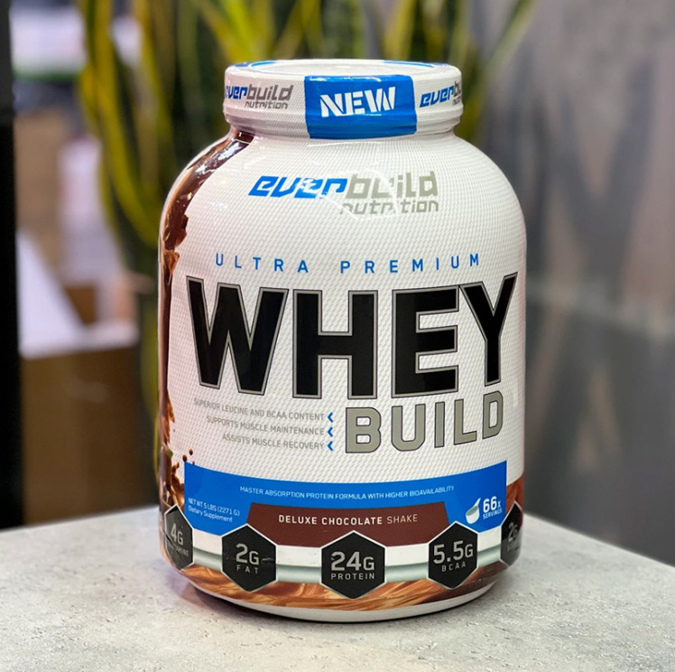 پروتئین وی بیلد اوربیلد ۲۲۷۱ گرمی EverBuild Ultra Premium Whey Build 