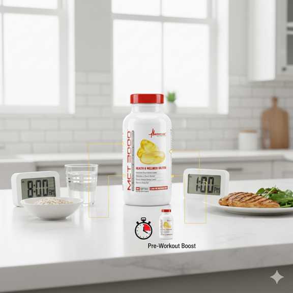  طریقه مصرف کپسول ام سی تی متابولیک