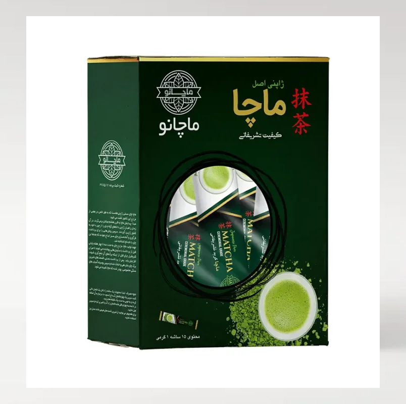 پودر ماچا تشریفاتی ماچانو 15 عددی