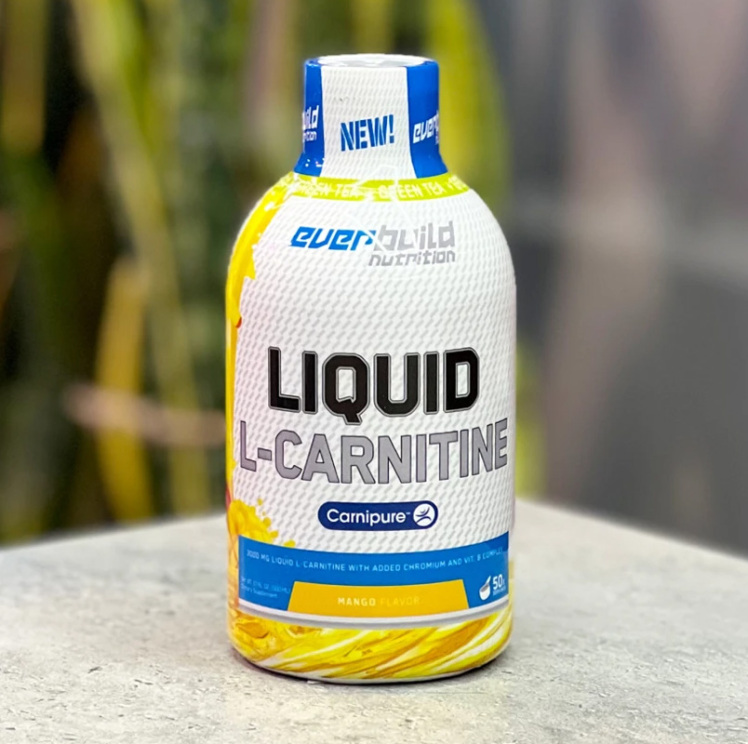 ال کارنیتین+کرومیوم مایع اوربیلد 500 میلی لیتر EVERBUILD LIQUID L CARNITINE 