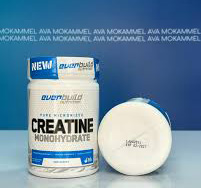 کراتین منوهیدرات خالص اوربیلد 300 گرمی EverBuild Creatine Monohydrate