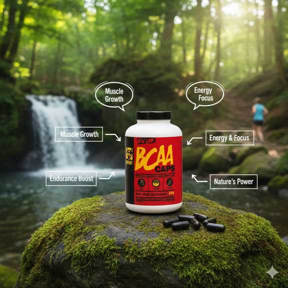 ویژگی‌های کلیدی مکمل BCAA